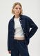 Women's pure cotton denim shirt_0