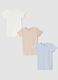 3-pack of multicolour organic cotton crew-neck T-shirts_0