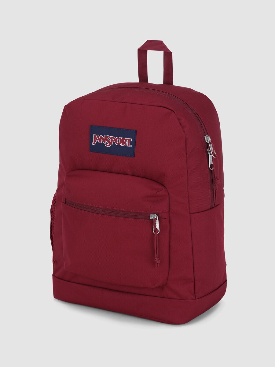 Red backpack with front pocket_2