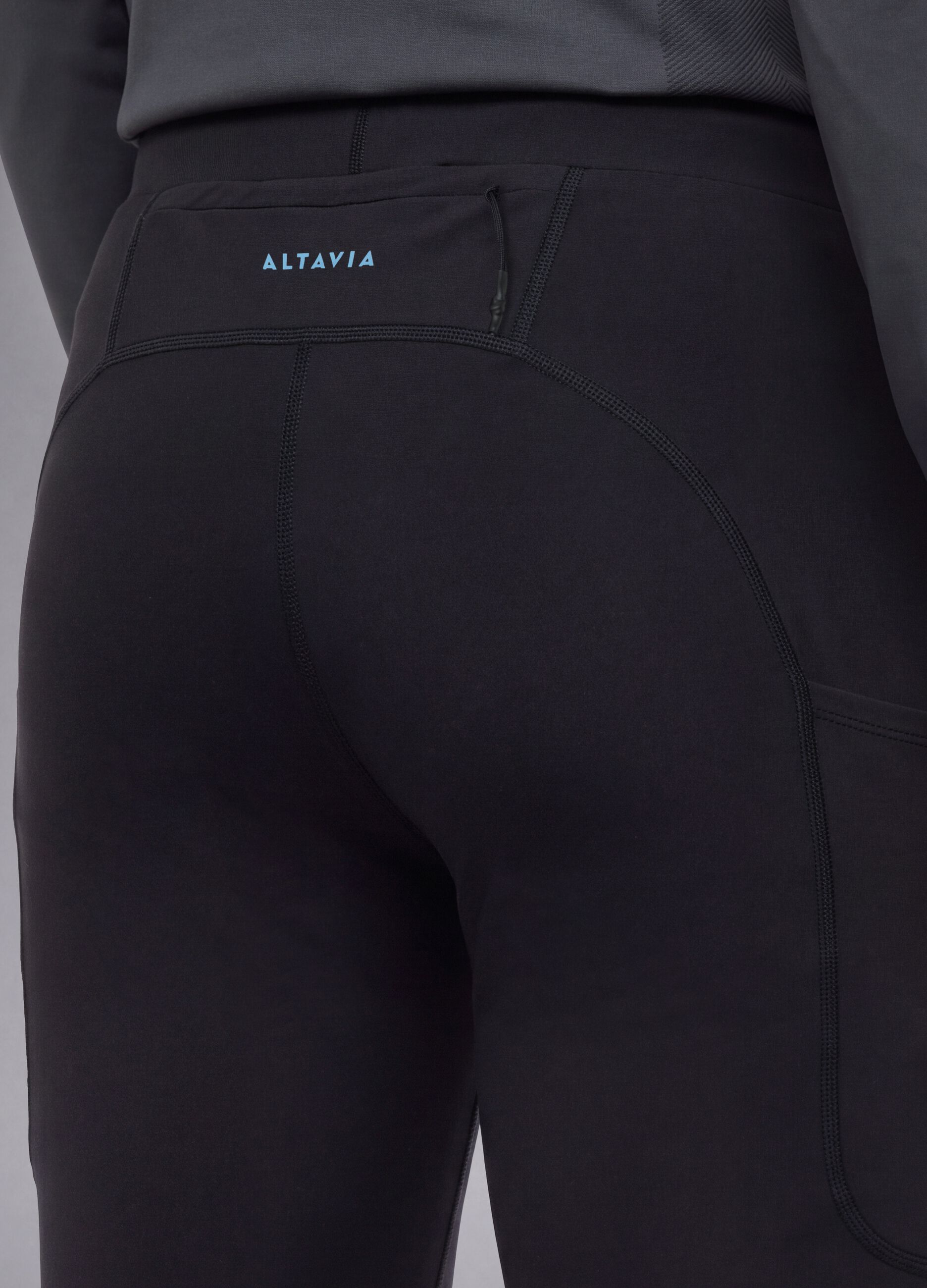 ALTAVIA Easy Dry black stretch technical trousers