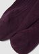 Purple ribbed stretch-cotton socks_2
