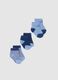 Newborn multi-colour cotton blend socks tripack with designs_0