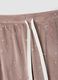 Brown star-print stretch pyjama trousers_5