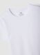 Bipack di t-shirt bianche girocollo in puro cotone organico_2