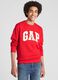 سويت شيرت برقبة دائرية مع رقعة شعار GAP_0