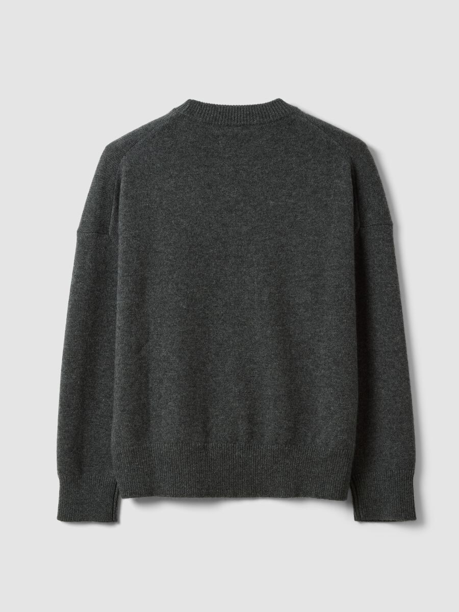 Grey pure cashmere oversized jumper_6