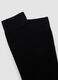 3-pack of black mid-calf socks in stretch organic cotton_2