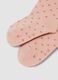 Tripack di calze lunghe rosa in cotone organico elasticizzato_1