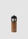 Brown ALTAVIA water bottle with resealable cap_0