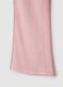 Girls' pink flare fabric trousers_3