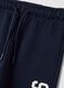 Tuta jogging blu in puro cotone con girocollo_3