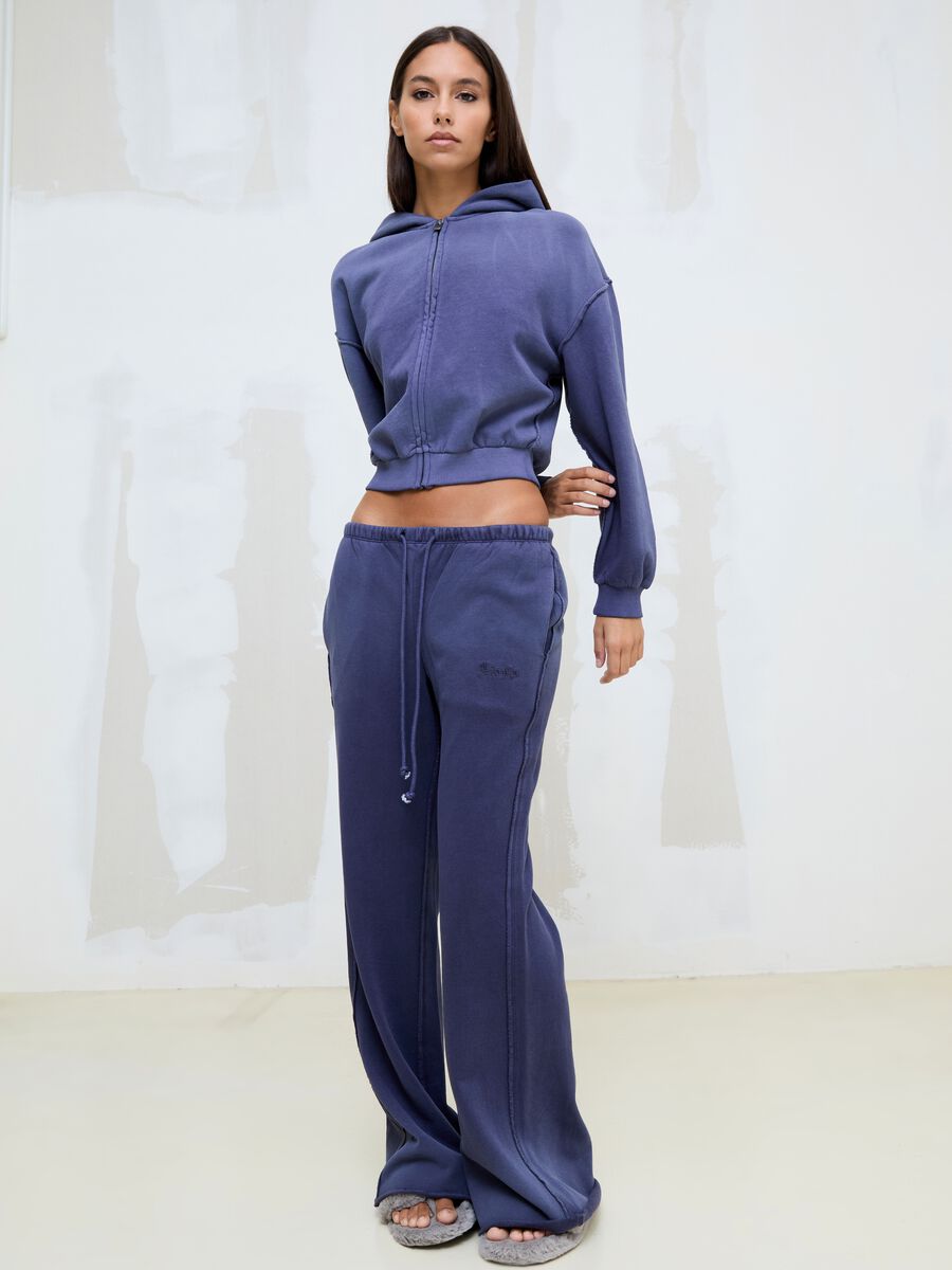 Flare Sweatpants Sunfaded Twilight_0