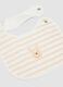 2-pack of white organic cotton Winnie the Pooh bibs_1