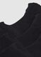Black Cotton Blend Sock Set_2
