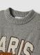 Grey stretch viscose jacquard crew-neck jumper_1