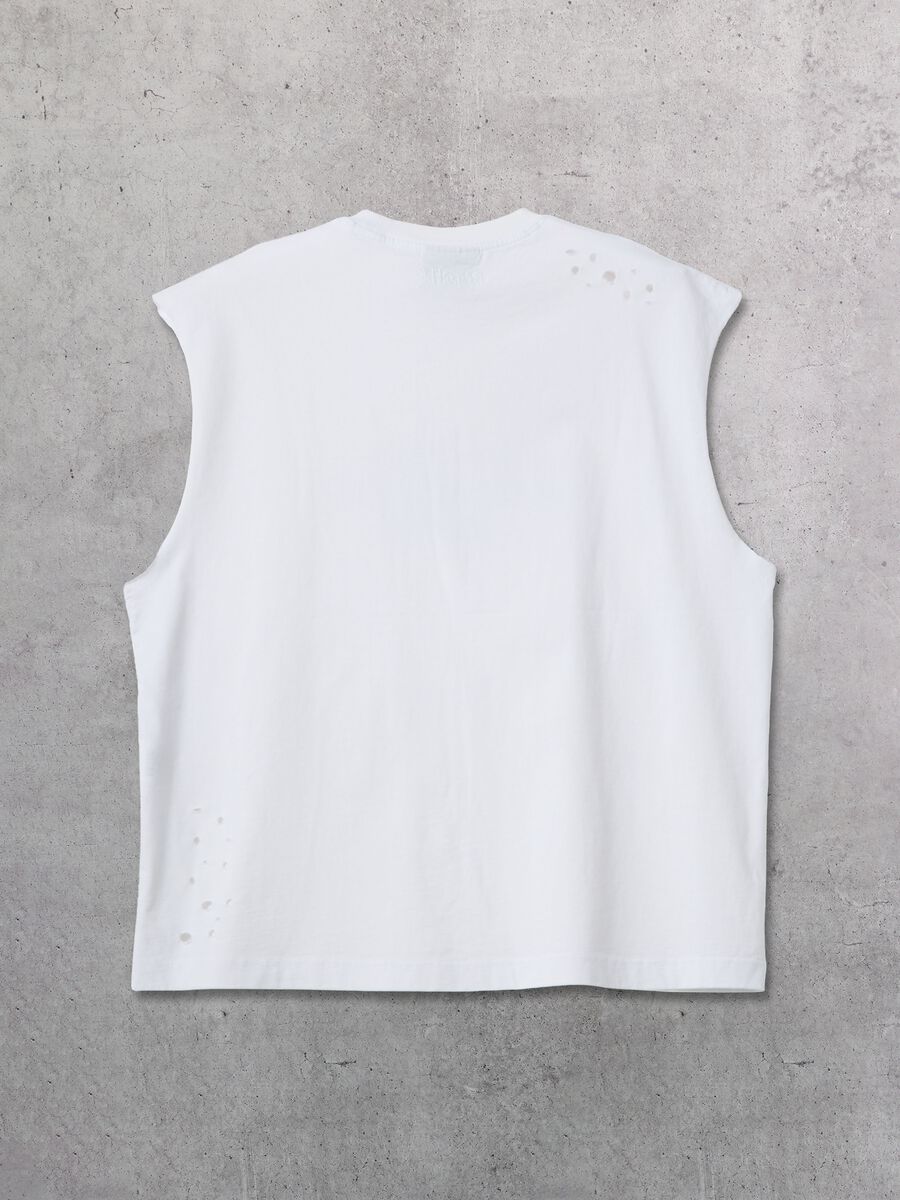 Sunfaded White Tank Top_6
