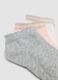 Girls&rsquo; multicolour stretch cotton-blend multipack socks_1