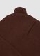Brown viscose-blend hat with turn-up and ears_1