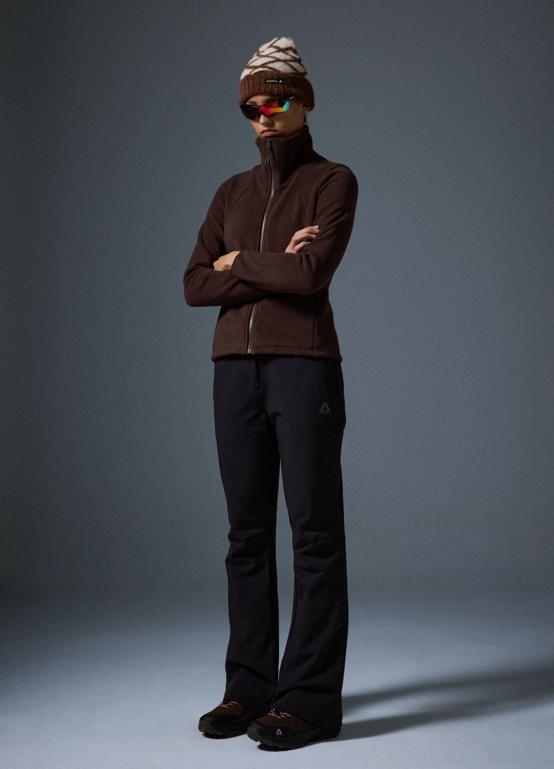 Altavia 2-Way Stretch Full-Zip Fleece WITH DEBORAH COMPAGNONI