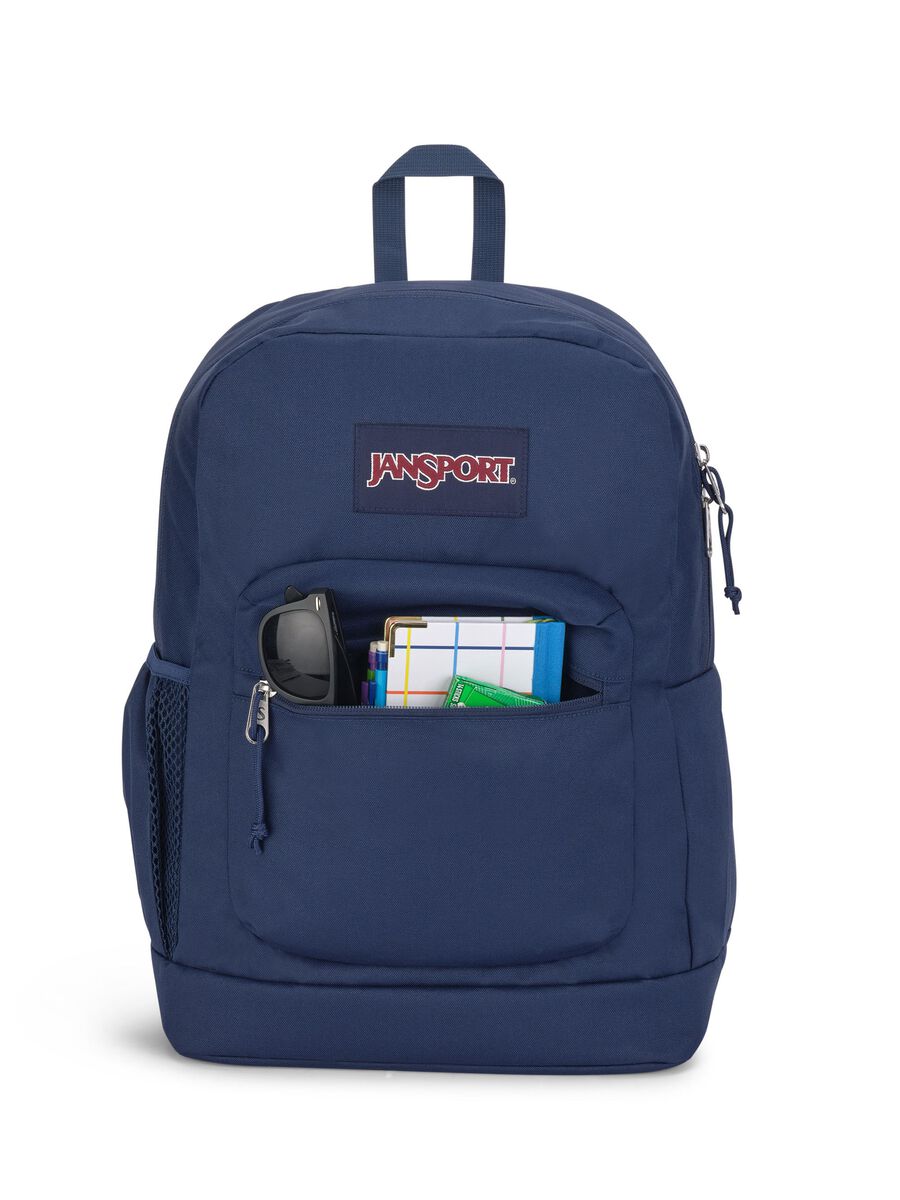 Cross Town Plus Blue Unisex Backpack_4