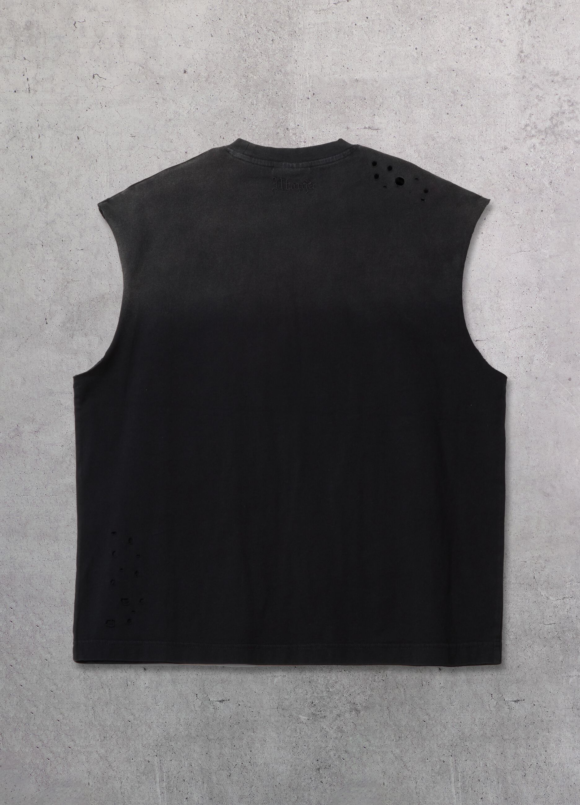 Sunfaded Black Tank Top