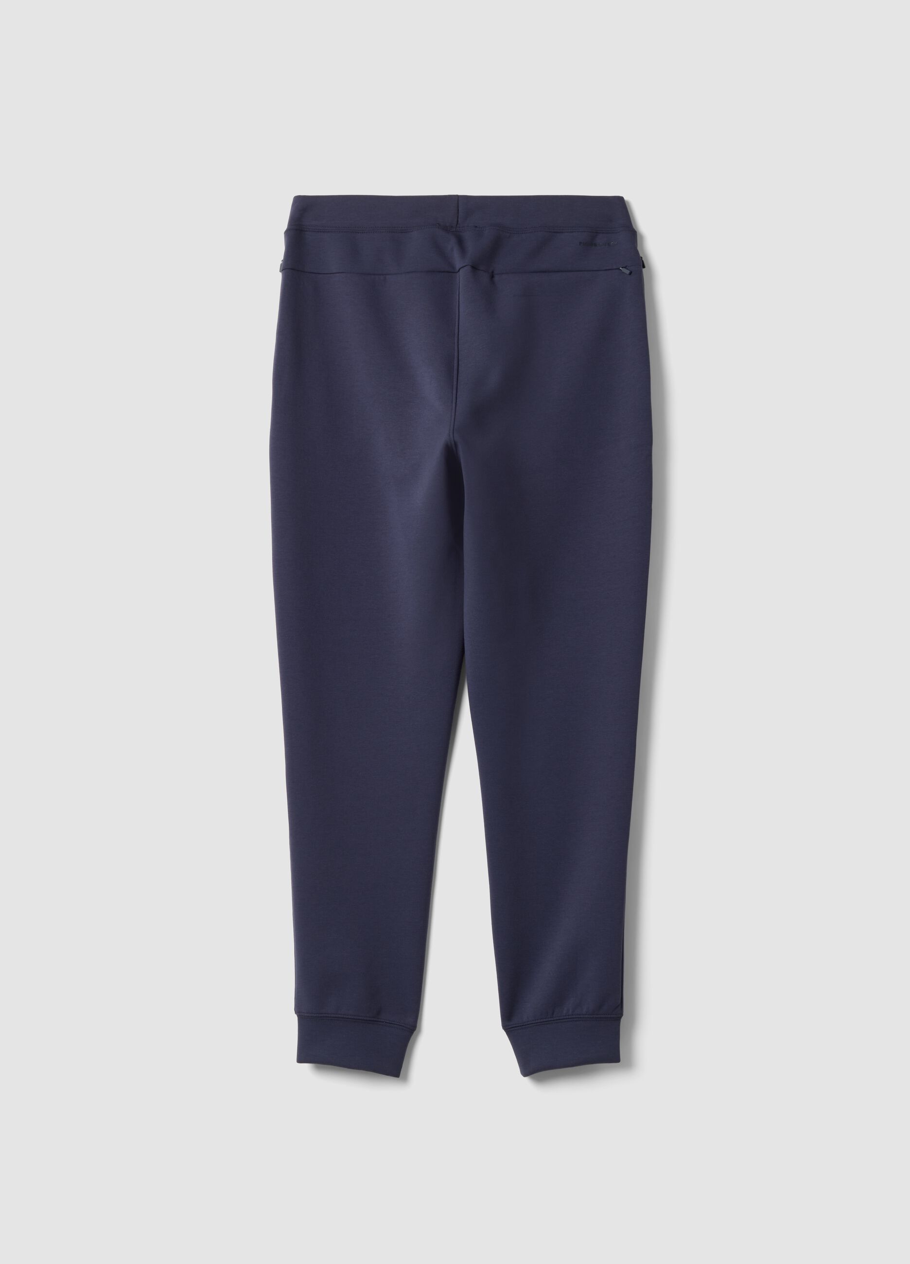 Blue regular-fit joggers in Easy Dry stretch fabric