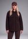 Brown sherpa shacket with buttons, relaxed fit &ndash; ALTAVIA STUDIO_2