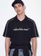 Black pure cotton oversized short-sleeve polo_2