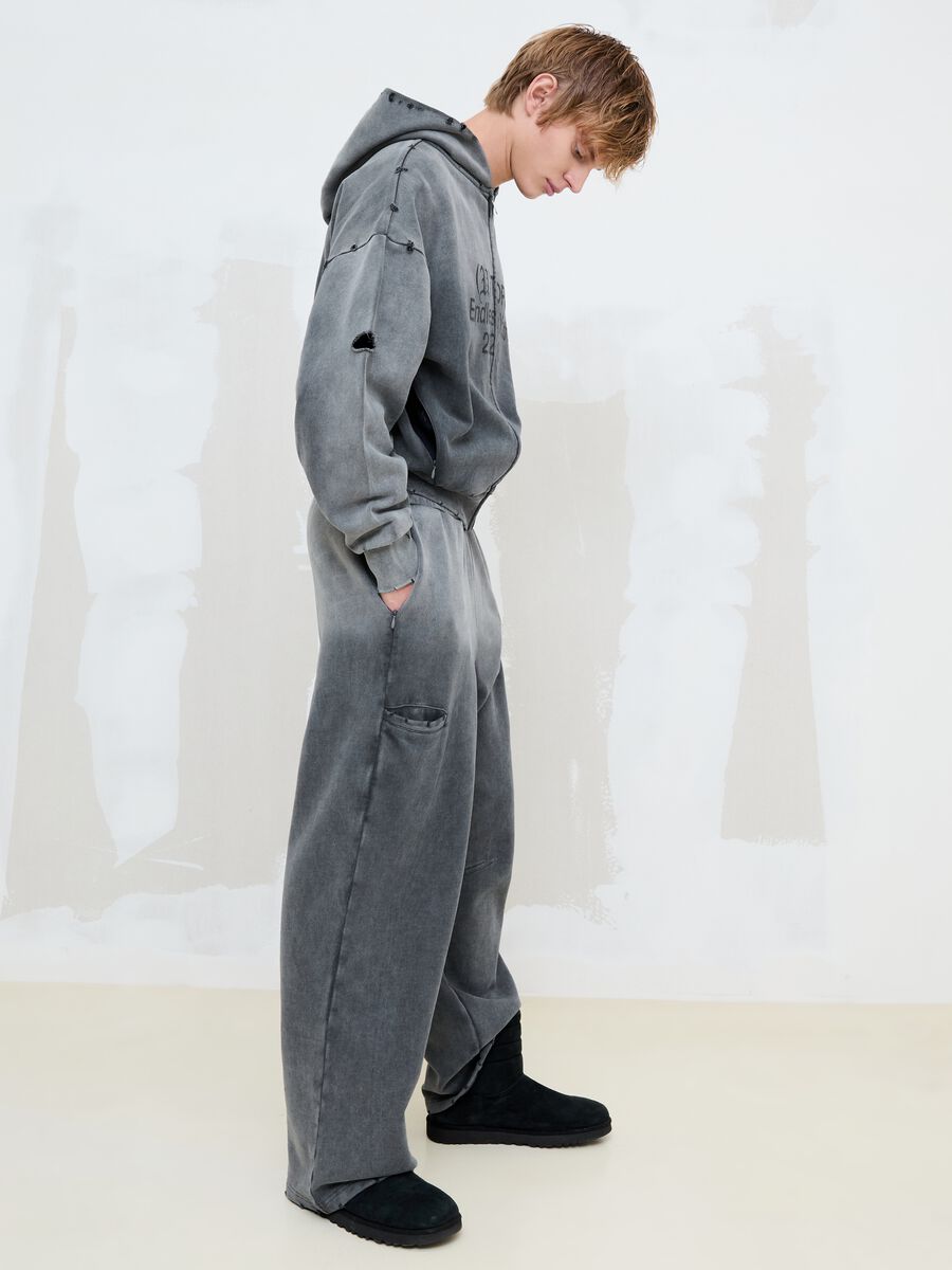 Sun-Faded Grey Sweatpants_0