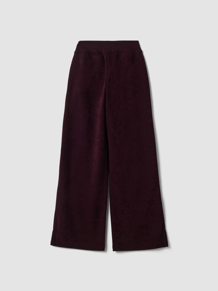 Purple viscose-blend straight-fit trousers_2