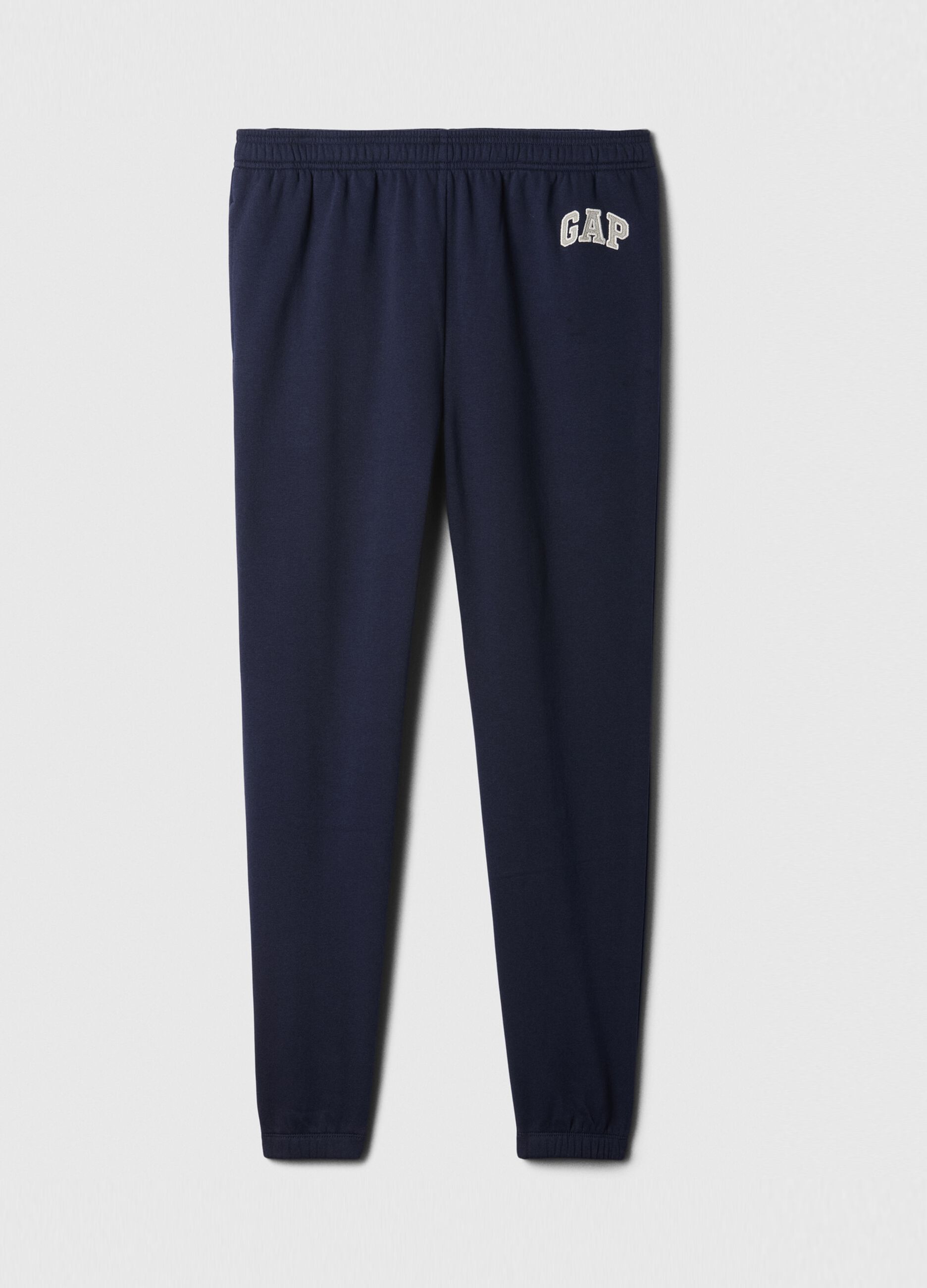 بنطال جوجر بمزيج قطن مع شعار GAP