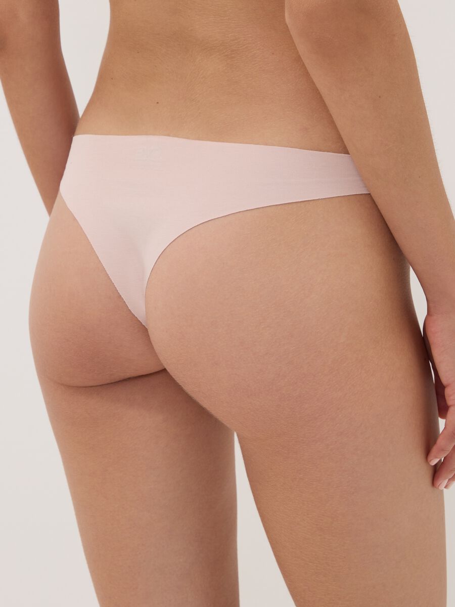 Slip brasiliana rosa in cotone organico elasticizzato_3