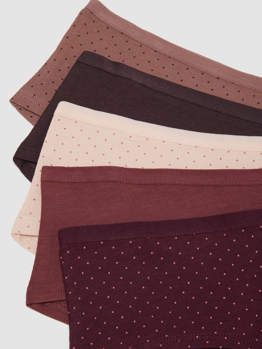 Pack of five organic stretch cotton briefs_2