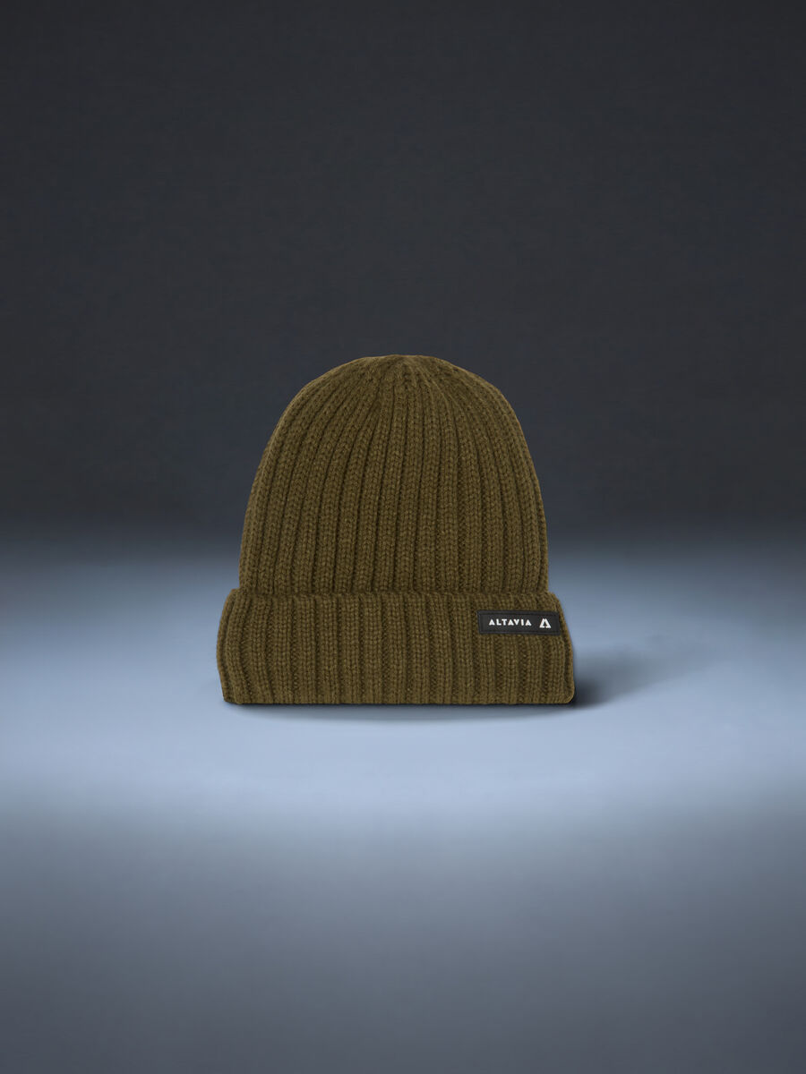 Rib-Knit Beanie with Turn-Up Cuff ALTAVIA WITH DEBORAH COMPAGNONI_0