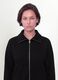 Black stretch viscose sweatshirt with roll neck, regular fit_2