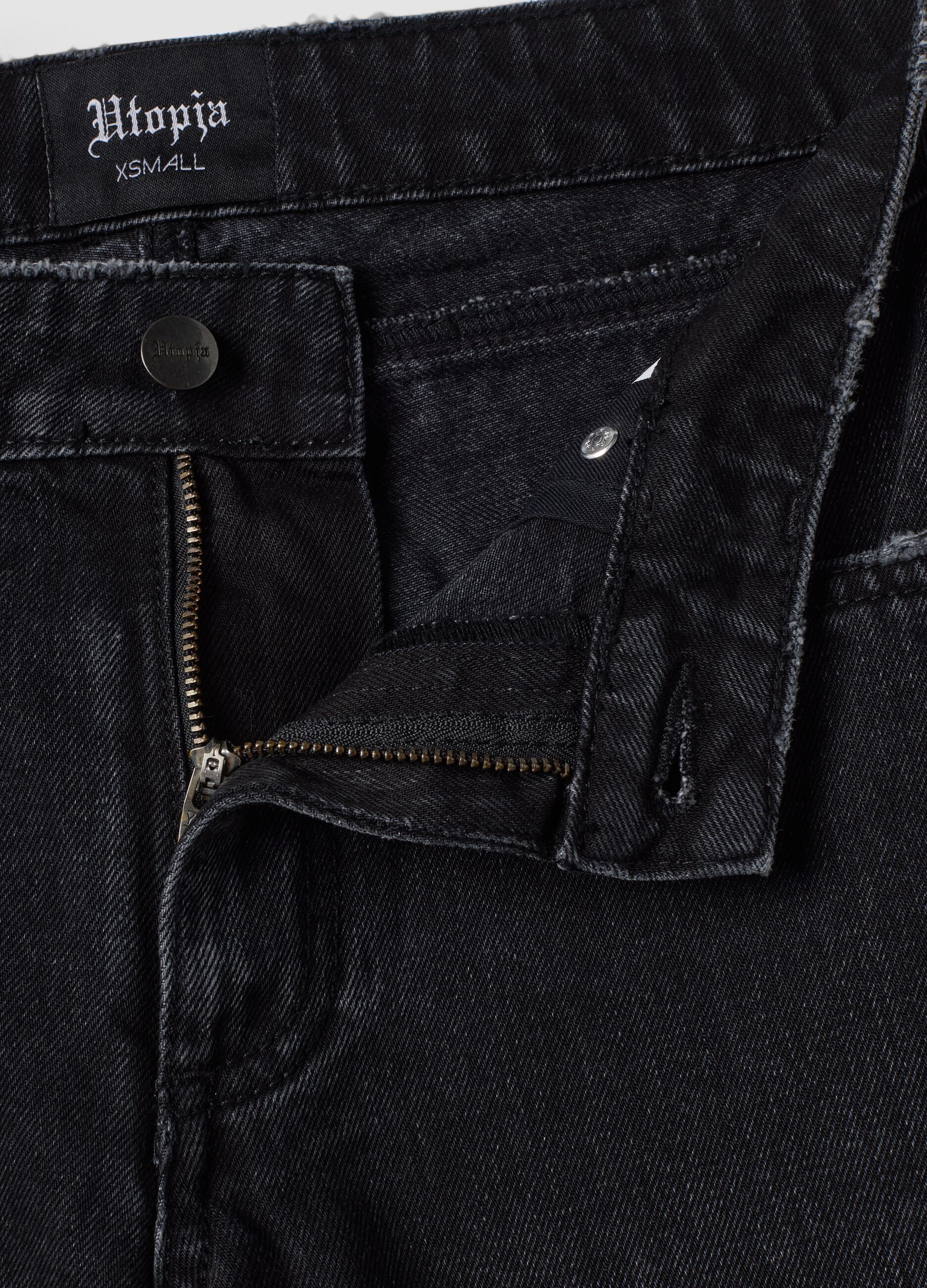 Barrel Denim Black