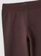 Leggings marroni in cotone organico elasticizzato skinny fit_2