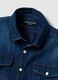 Boys' regular fit blue denim pure cotton shirt_2