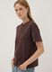 The Iconic Tee relaxed-fit brown pure cotton short-sleeve T-shirt_2