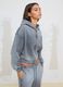 هودي Sunfaded بسحّاب كامل باللون الرمادي Vintage Grey_1