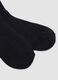 2-pack of black midi socks in stretch fabric_1