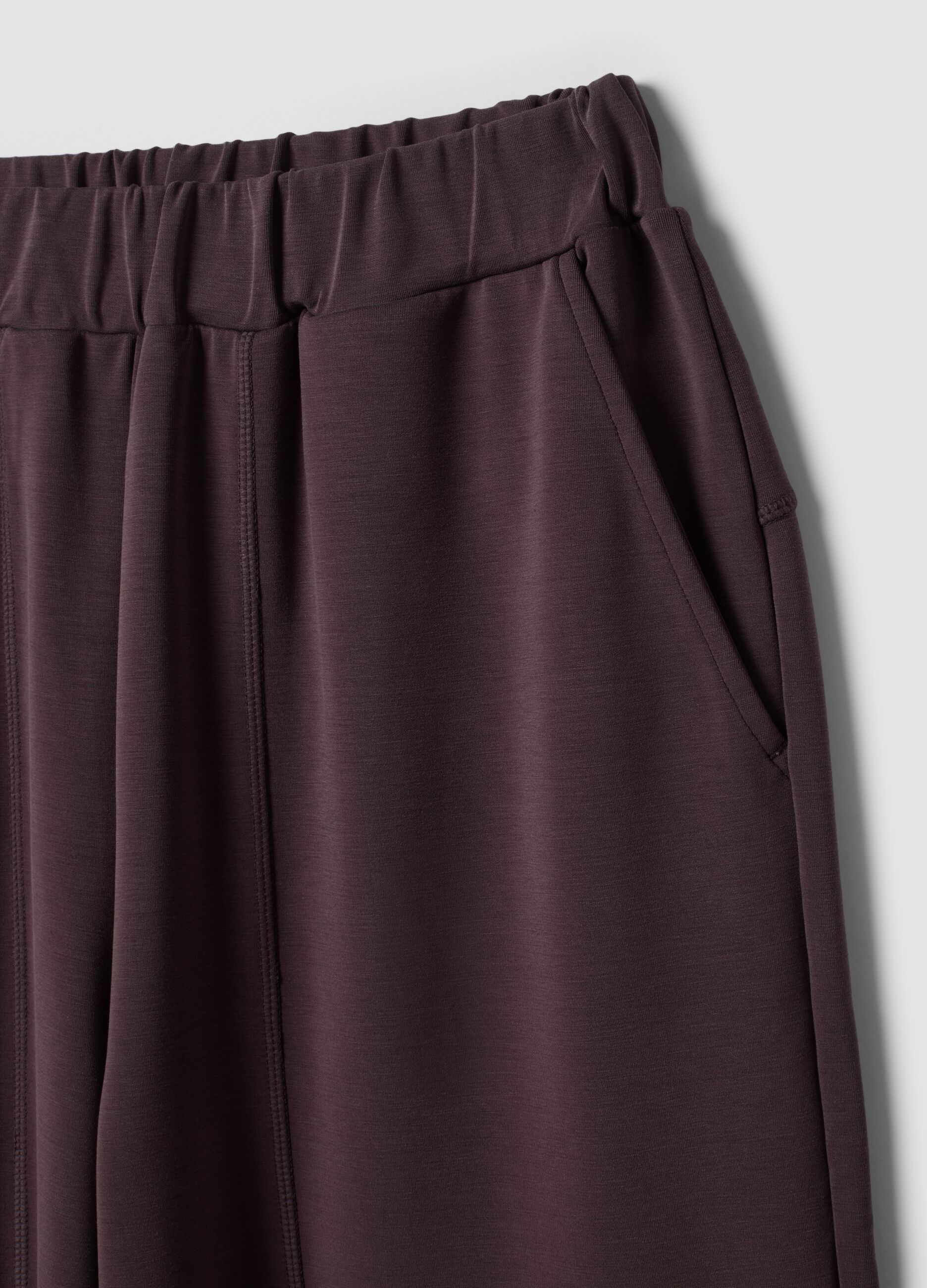 Purple soft-touch jogging bottoms ALTAVIA STUDIO