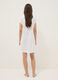 White pure organic cotton regular-fit nightdress with flower print_3