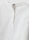 White stretch organic cotton T-shirt with floral print_3