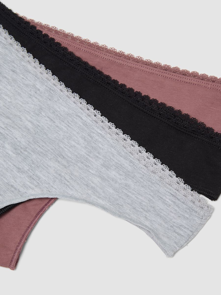 3-pack multicolour Brazilian briefs in organic stretch cotton jersey_2