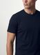 Men&rsquo;s blue organic cotton slim-fit short-sleeve T-shirt_2