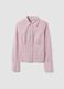 Pink striped slim-fit stretch cotton shirt_0