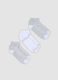 3-pack of white and grey ankle sports socks in stretch organic cotton_0