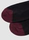 Black long socks in stretch cotton_2