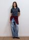 Grey pure wool polo-collar jumper in regular fit_1